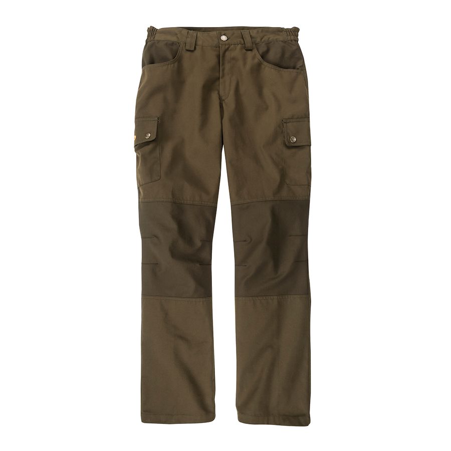Hubertus Canvas Outdoorhose olivbraun Übergröße