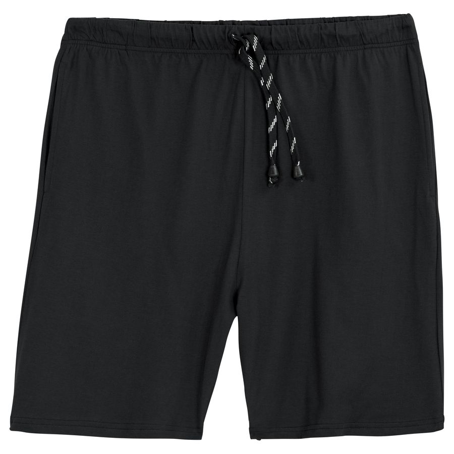 Adamo kurze Pyjamahose Übergröße schwarz