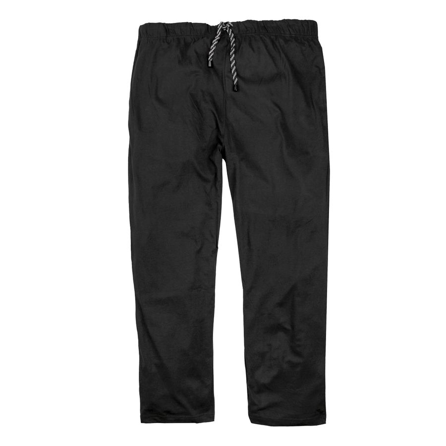 Adamo Pyjamahose lang schwarz Übergröße