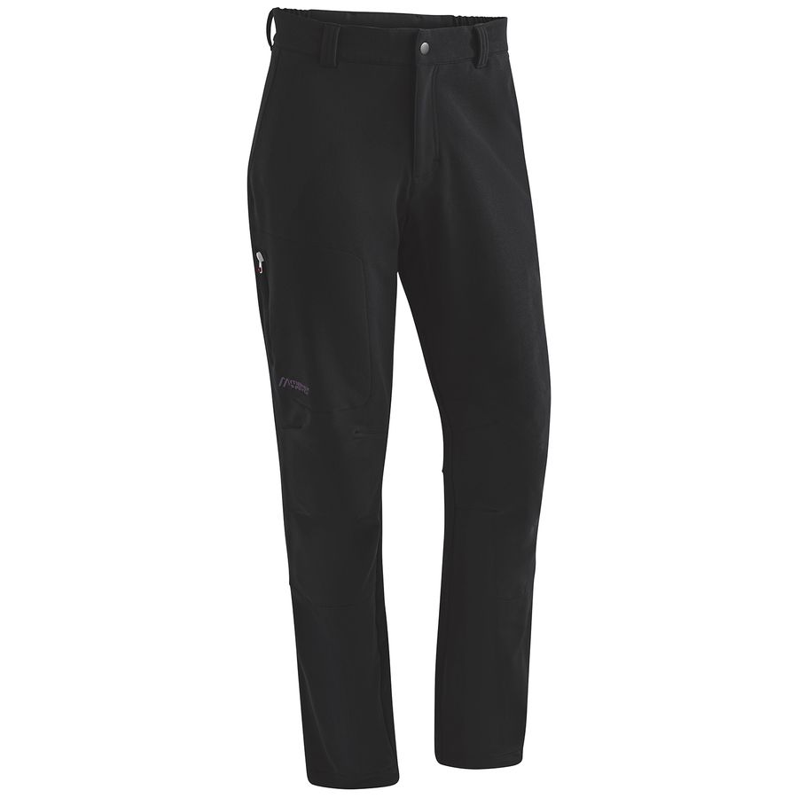 Übergrößen warme Funktionshose schwarz Maier Sports