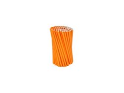 Papierstrohhalm Orange Papierstrohhalm Orange