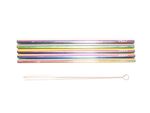 Edelstahl-Trinkhalme Rainbow Edelstahl-Trinkhalme Rainbow