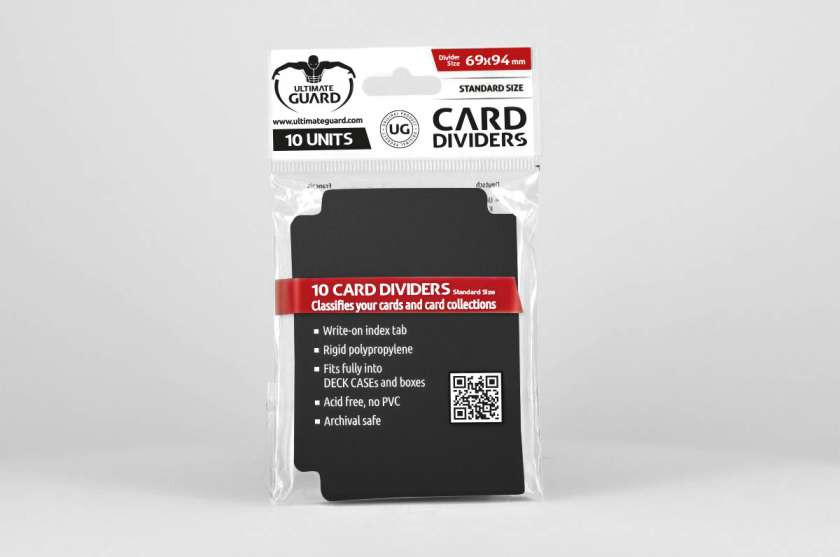 Ultimate Guard - Card Dividers Black - Karten Trenner, Dividers