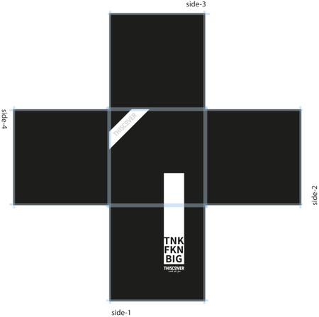 THISCOVER Sitzsack - thk big