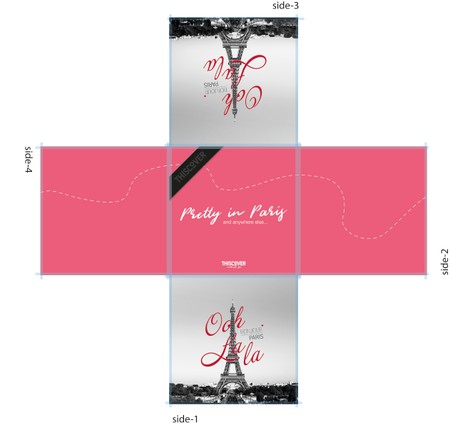 THISCOVER Sitzsack - Pretty in Paris