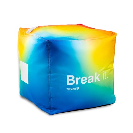 THISCOVER Sitzsack - break it