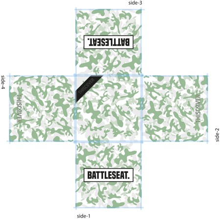 THISCOVER Sitzsack - Camouflage