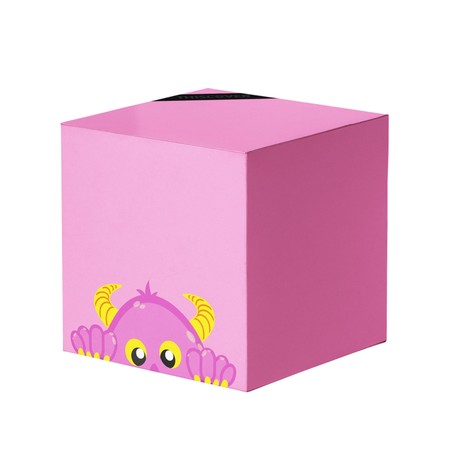 THISCOVER Sitzsack - Monster rosa