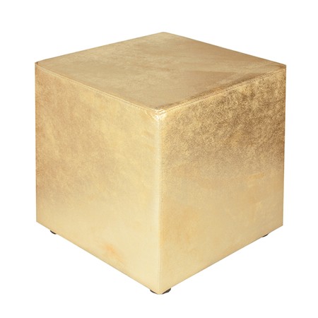 Sitzwürfel gol 'golden shine' Wildlederoptik 40 cm x 40 cm x 45 cm Sitzwürfel gol 'golden shine' Wildlederoptik 40 cm x 40 cm x 45 cm
