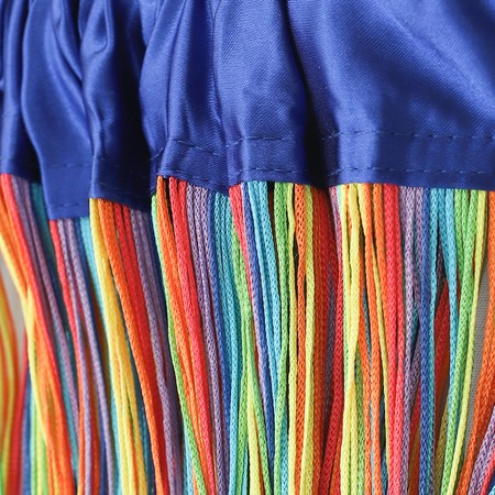 Fadenvorhang Multicolor 150 cm x 500 cm (BxH) B1 schwer entflammbar – Kaikoon