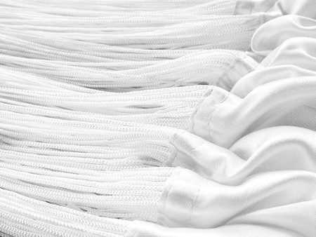 Fadenvorhang Weiß 90 cm x 270 cm (BxH) – Kaikoon
