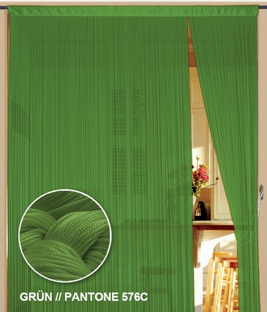 Fadenvorhang Grün 150 cm x 300 cm (BxH) – Kaikoon