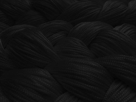 Fadenvorhang Schwarz 150 cm x 400 cm (BxH) B1 schwer entflammbar – Kaikoon Fadenvorhang Schwarz 150 cm x 400 cm (BxH) B1 schwer entflammbar – Kaikoon