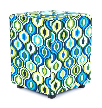Sitzwürfel blau koralle exclusiv von Kaikoon Sitzwürfel blau koralle exclusiv von Kaikoon