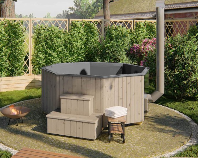 Hottub deluxe Octa