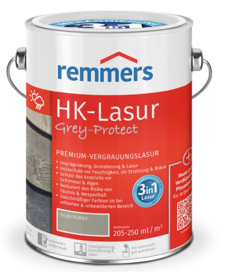 Remmers HK-Lazuur ‘Grey-Protect’ 10 l in diverse kleuren