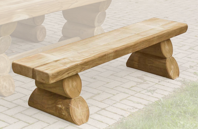 Tuinbank Saterland zonder rugleuning