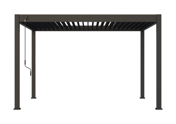 Lamellendach "Toronto" freistehend 3x4m