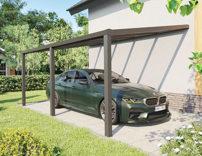 Carport Aluminium 500 x 300 cm 