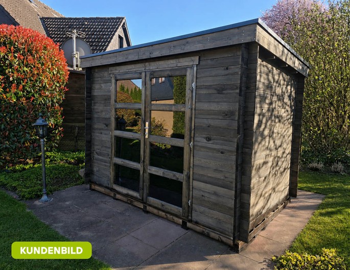 Tuinhuis Houston 300 x 200 cm incl. impregnering in antraciet