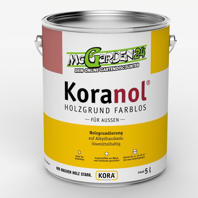 [Pakket] Koranol Grund Kleurloze 10l Houtconserveringsmiddel Primer