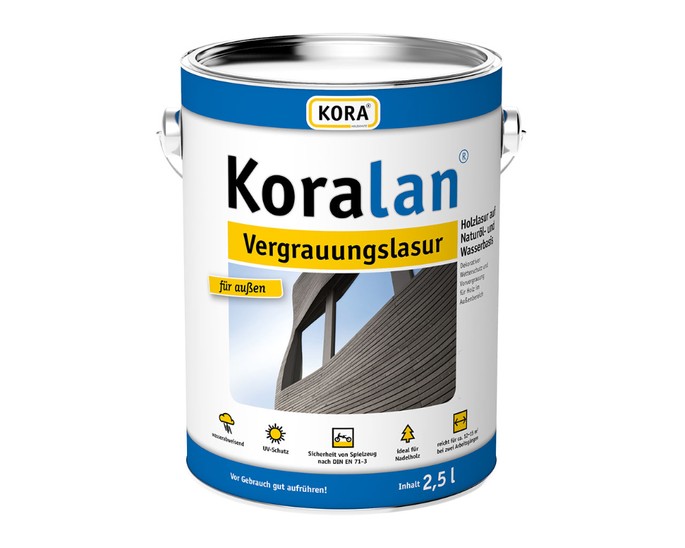 [Pakket] Koralan Vergrijsbeits 10l in diverse kleuren