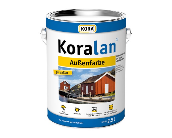 Koralan buitenverf 5 liter in diverse kleuren