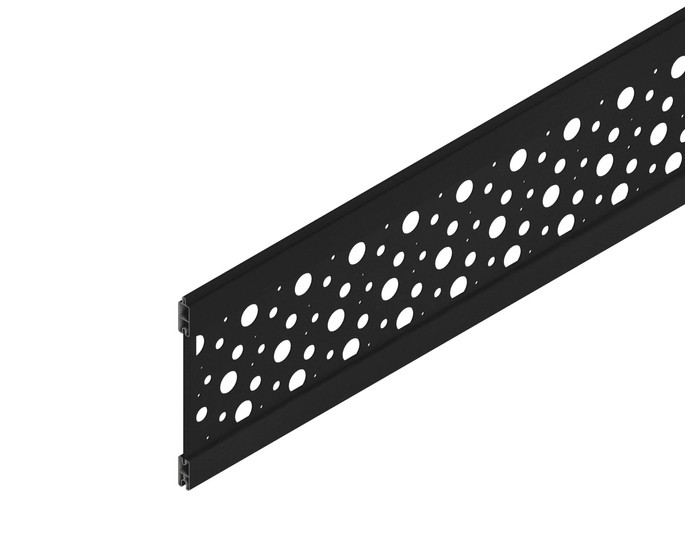 Osmo Dekorprofil Kreise Anthrazit 184 x 1,9 x 28 cm