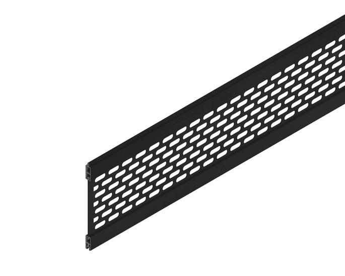 Osmo Dekorprofil Ovale Anthrazit 184 x 1,9 x 28 cm