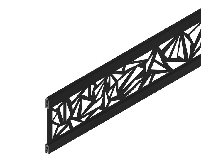 Osmo Dekorprofil Triangel Anthrazit 184 x 1,9 x 28 cm
