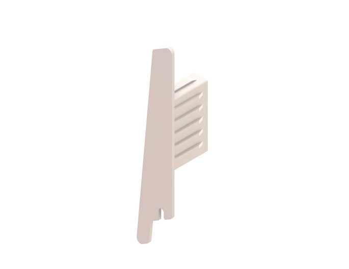 Osmo Alu-Cladding Cono Endkappe rechts (10 St.) Weiß