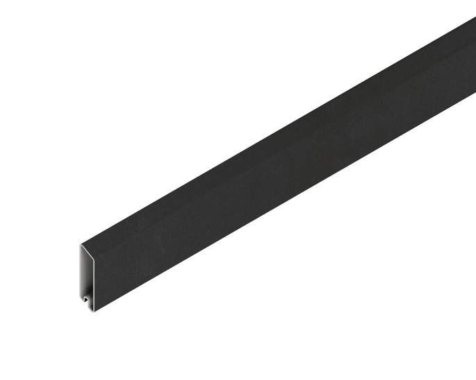Osmo Alu-Cladding Rhombus A Einzelprofil Anthrazit 600 x 1,9 x 6,8 cm