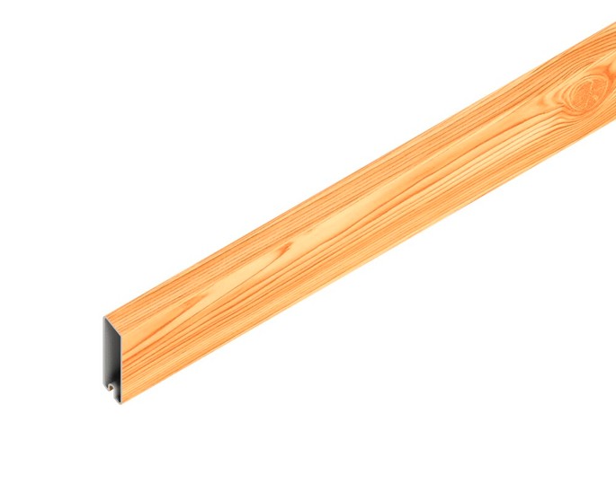Osmo Alu-Cladding Rhombus A Einzelprofil Lärche 600 x 1,9 x 6,8 cm