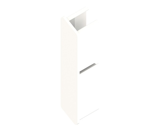 Osmo Alu-Cladding Rhombus B Endkappe links (10 St.) Weiß