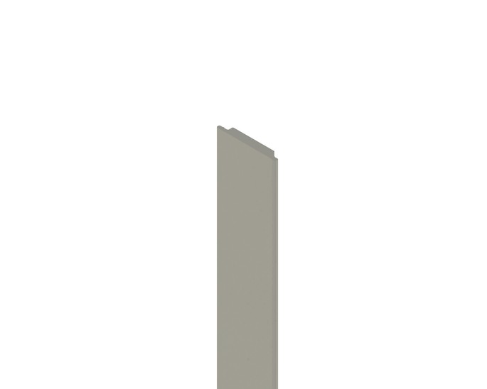 Osmo Nut-Abdeckleiste Grau 2,7 x 0,4 x 220 cm