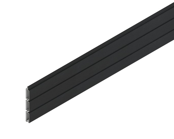 Osmo Alu-Fence Cube Einzelprofil Anthrazit 184 x 1,9 x 16,2 cm