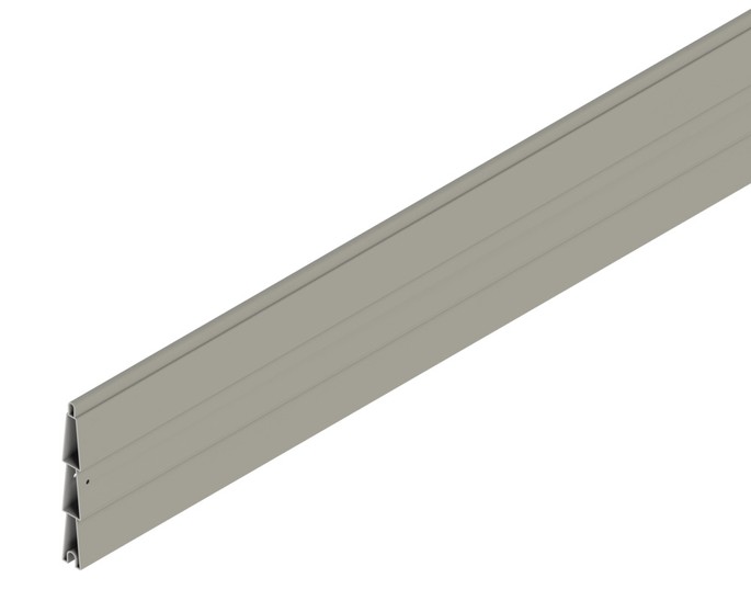 Osmo Alu-Fence Juel Einzelprofil Grau 184 x 1,9 x 14 cm