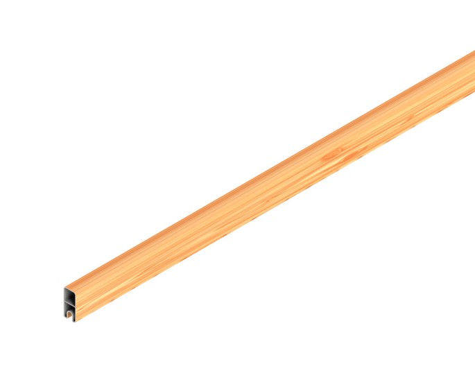 Osmo Aluminium Abschlussprofil Lärche 184 x 1,9 x 4,1 cm