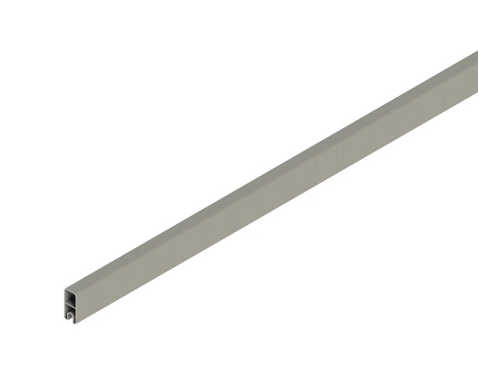 Osmo Aluminium Abschlussprofil Grau 184 x 1,9 x 4,1 cm