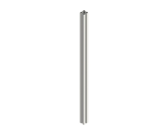 Osmo Aluminiumpfosten Typ B eloxiert 9 x 9 x 200 cm