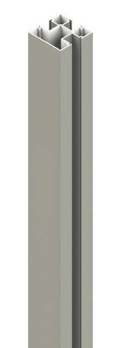 Osmo Aluminiumpfosten Typ D Grau 7 x 7 x 100 cm