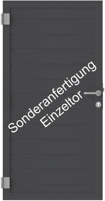 Osmo Einzeltor Alu-Fence Sonderanfertigung  max. 89 x 178 cm