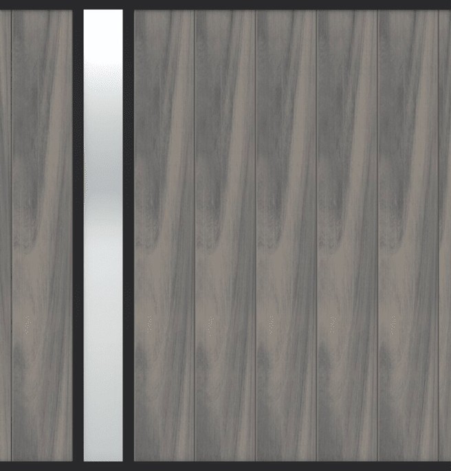 Osmo Creativ-Sichtblende Flex-Fence Co-Extrusion Silvergrey 180 x 188 cm