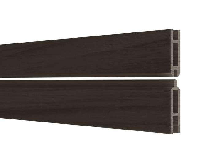 Osmo Flex-Fence Set aus Start-/Endprofil Co-Extrusion Lightbrown 184 x 1,9 x 12,6 cm