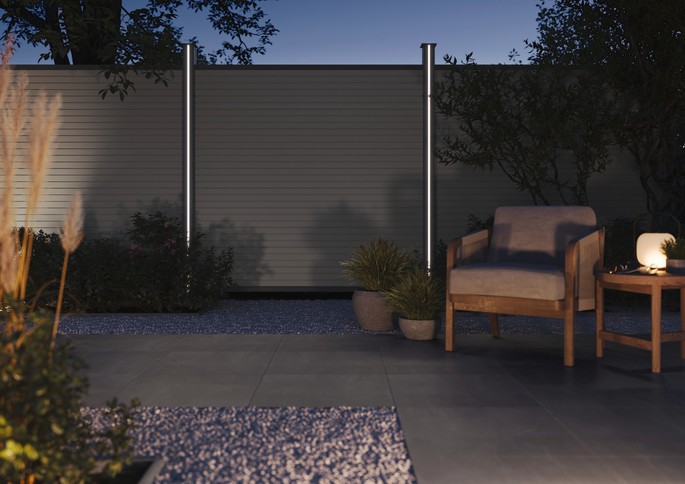 Osmo Nut-Abdeckleiste Lichtband-Montage 2,7 x 0,3 x 250 cm
