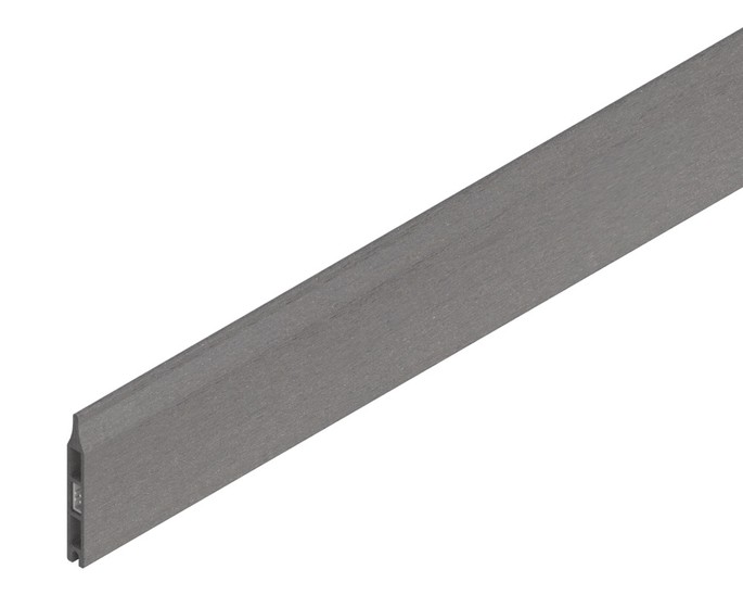 Osmo Multi-Fence Einzelprofil mit Alu-Kern Hellgrau 184 x 1,9 x 14,5 cm
