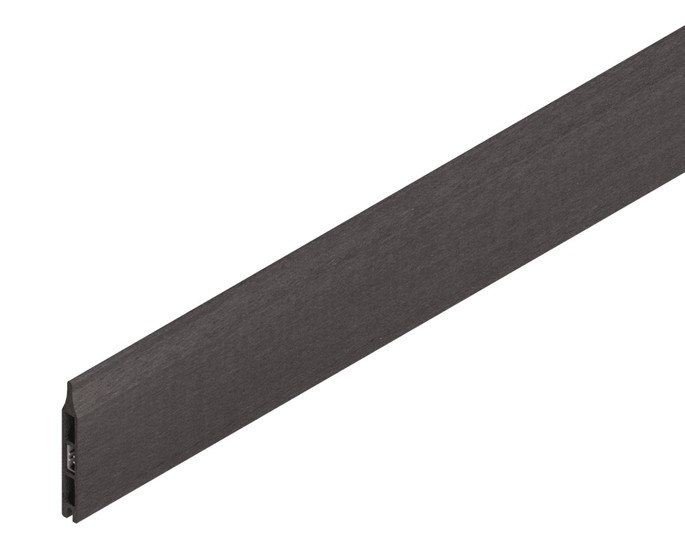 Osmo Multi-Fence Einzelprofil mit Alu-Kern Anthrazit 184 x 1,9 x 14,5 cm