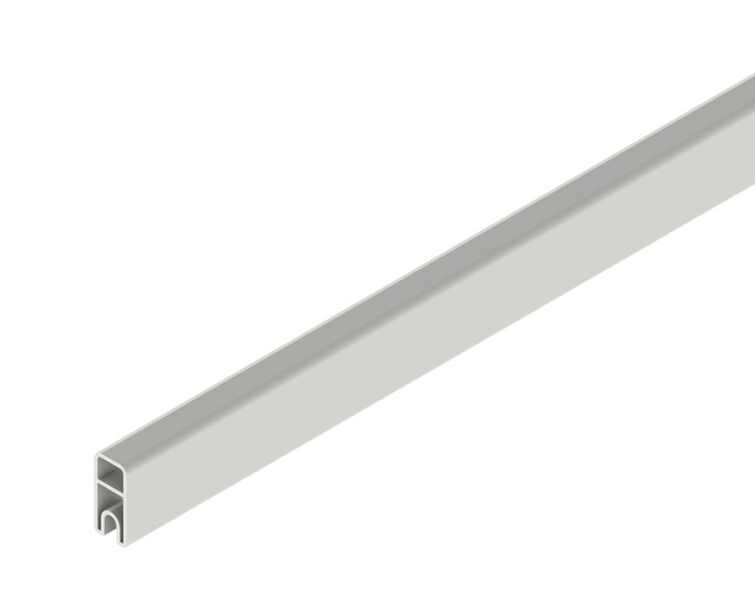 Osmo Aluminium Abschlussprofil eloxiert 184 x 1,9 x 4,1 cm