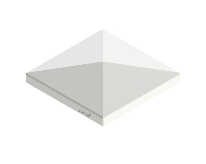 Osmo Pfostenkappe Alu-Dach Silber 12 x 12 x 2 cm