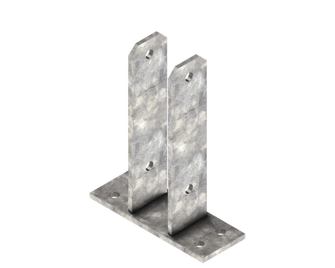 Osmo Pfostenanker zum Aufschrauben 6 x 20 x 20 cm